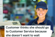 Impatient Customer Needs Help Bringing Bricks To Her Car, But There’s Nothing The Cashier Can Do To Get Someone To Help Her Faster