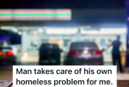 Gas Station Employee Wants Homeless Person To Leave, But Then They Have A Request First