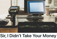 Employee Helps Older Man At Self Checkout, But He’s Convinced The Employee Is A Thief