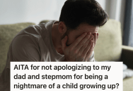 Stepmom Calls Out Stepson For Ruining Her Newlywed Experience, But He Refuses To Apologize For Being A Horrible Child