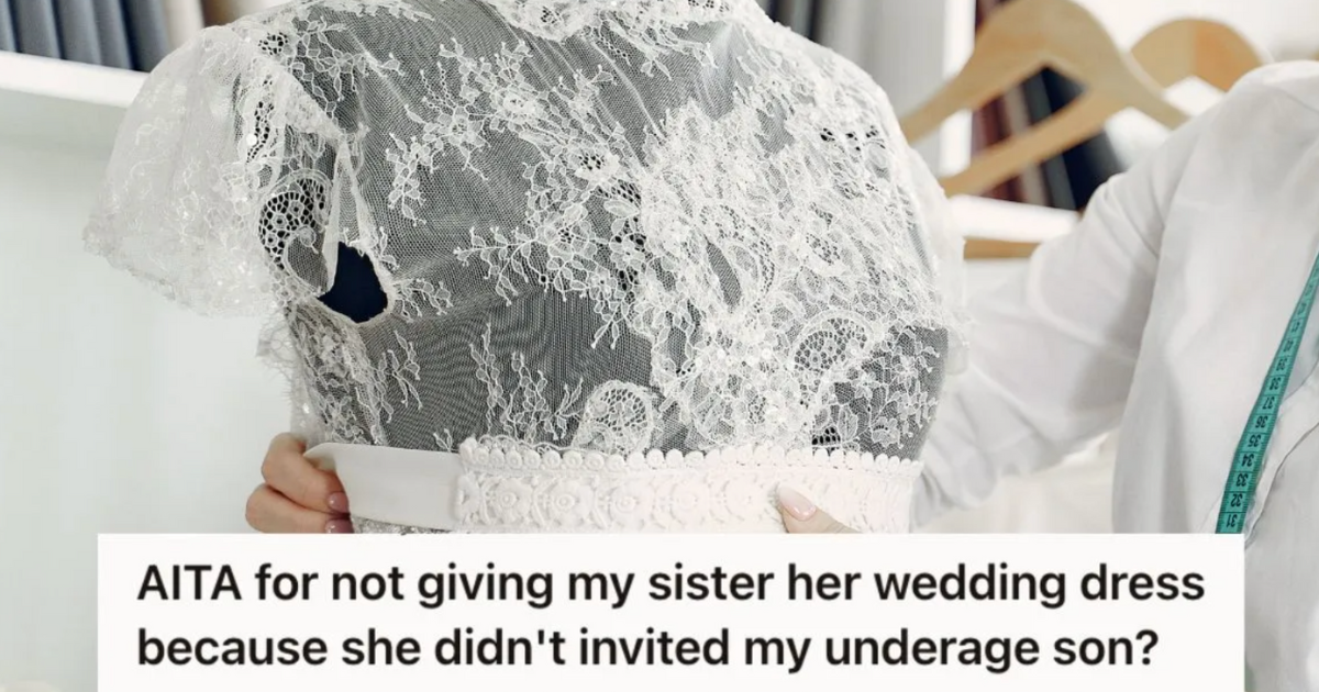 Designer creating wedding dress in studio