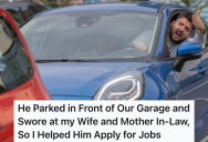 Horrible Man Parked In His Driveway And Refused To Move, So He Looked Up The Guy’s Website And Applied For Random Jobs On His Behalf