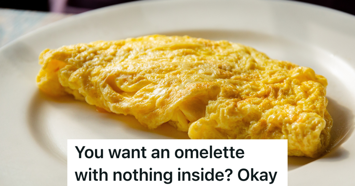 omelette on a plate
