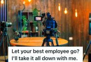 Fired Employee Is Told To Collect All Of His Belongings Before Leaving, But The Boss Had No Idea How Many Things Belonged To Him