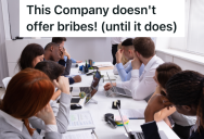 HR Meeting Makes It Clear That Bribes Aren’t Allowed, But One Employee Offers Contradictory Evidence