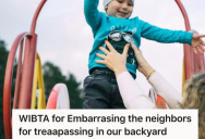 Her Problematic Neighbors Have Been Sneaking Into Their Backyard, So This Woman Plans On Posting Their Security Footage On Facebook