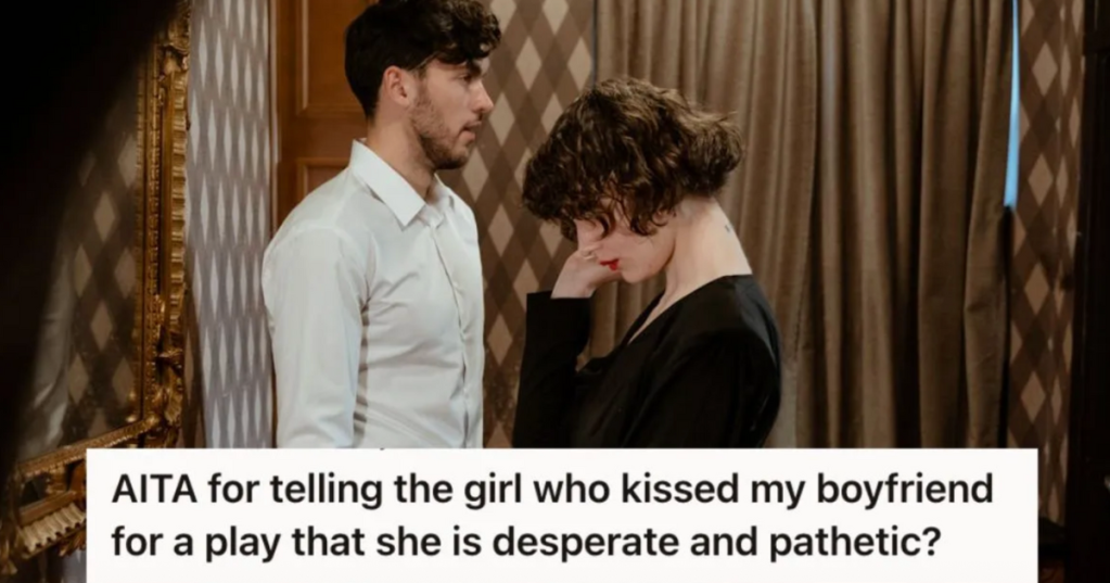 Man and woman standing next to each other