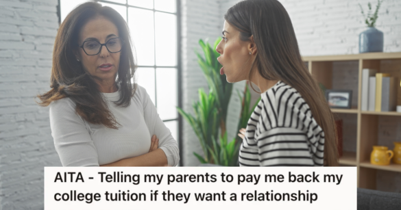 woman yelling at her mother