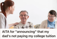 Young Woman Decided To Pay For Her Own College Tuition, But Her Dad Felt Embarrassed When She Told The Truth In Front Of Her Relatives