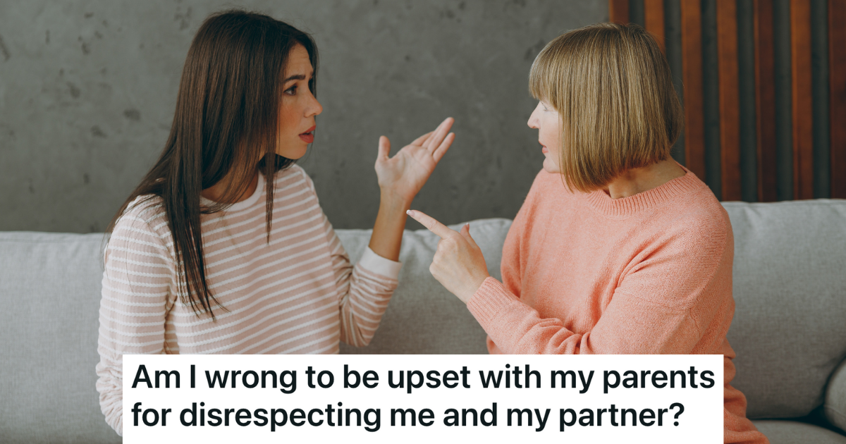 woman arguing with her mother