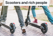 Couple Wants To Ride Scooters, But The Ones They Find Are Hiding In The Backyard Of A Mansion