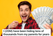 Young Man’s Parents Want Him To Help Pay The Mortgage, So He Lied To Them About How Much Money He Makes
