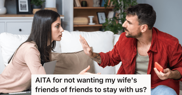 couple arguing in their living room