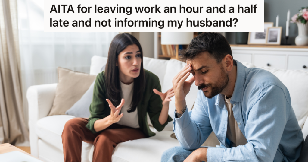 couple arguing in their living room