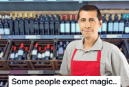 Customers Ask For A Specific Bottle Of Rum, And When They’re Told It’s Not In Stock, They Get Quite Emotional