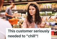 Customer Pays For Ice, But When She’s Told The Store Is Out, She Refuses To Accept A Refund