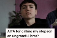 Stepdad Received A Rude Remark From Stepson During His 16th Birthday Party, So He Called The Teen An Ungrateful Brat