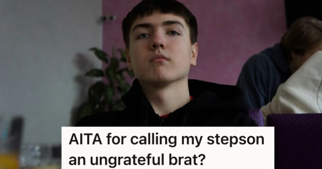 angry teenage boy wearing black