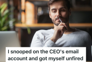 Employee Slacked Off At Work And Nobody Seemed To Care, But Then They Had A Hunch They Were Going To Get Fired