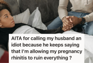 She Called Out Her Husband For Dismissing Her Pregnancy Pain, But He Accused Her Of Being Boring And Ruining His Fun