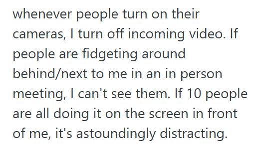 Video Required 1 A Manager Forced Everyone To Turn On Their Cameras, So He Wore A Striped Shirt That Made The Screen Go Wild And Distracted The Whole Meeting