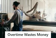 His Boss Banned Overtime To Save Money, So He Stayed Home When A Machine Broke And They Lost Thousands