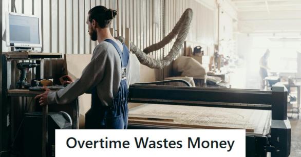 Middle manager trying to fix a large machine that went down