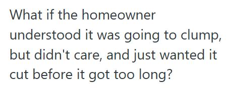 Wet Lawn 2 A Customer Insisted He Mow Their Lawn While It Was Still Wet, So He Did And It Looked Like A Hack Job For The Whole Neighborhood To See