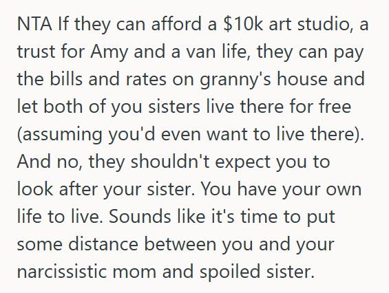 Your Kid 1 She’s Considering Telling Her Mother She Won’t Take Care Of Her Sister For The Rest Of Her Life, Even Though Her Parents Expect Her To Do Just That