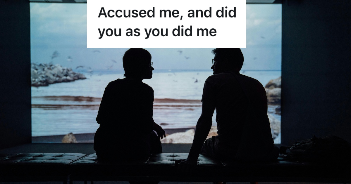 two people sitting in silhouette