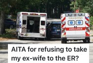 Ex-Wife Cuts Her Hand on Icy Porch, But Dad Refuses to Take Her to the ER, And Chaos And Regret Ensue