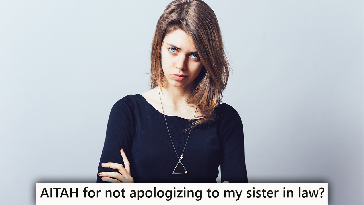 She Just Cant Seem To Break the Ice with Her Sister in Law, And Now Shes Finally Given Up annoyed woman looking at the camera