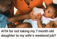 His Wife’s Decision To Rearrange Their Weekends For Baby Care Left Him Exhausted, But When He Suggested A Change, The Couple Began To Argue