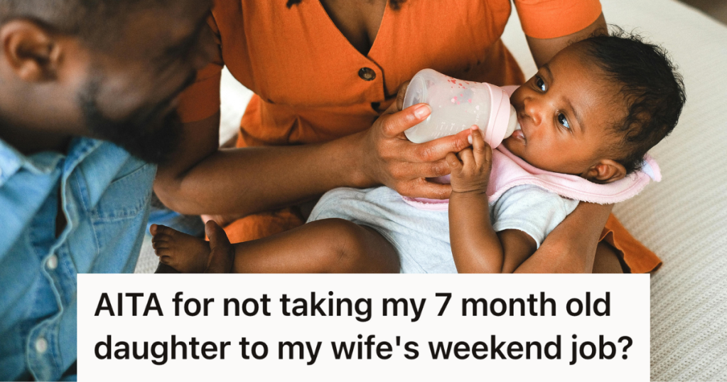 baby drinking from bottle