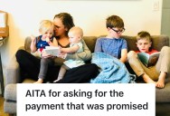 Teen Babysitter Gets The Short Shift,  But He Asks For His Rate To Be Paid In Full Anyway