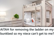 She’s A Teenage Aunt With A Niece Who Is Suddenly In Her Space, And She Really Wants Her Out Of Her Bed
