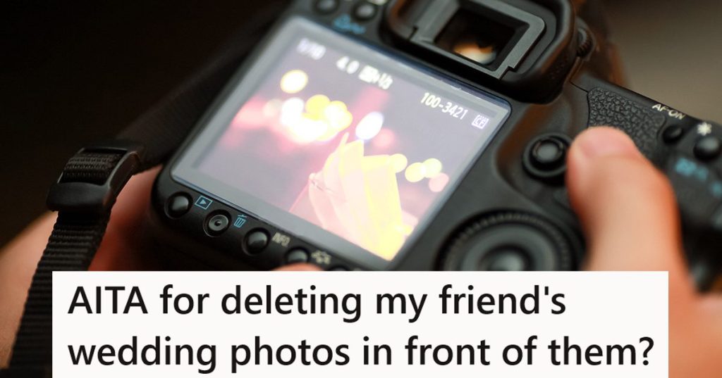 photographer looking at digital image