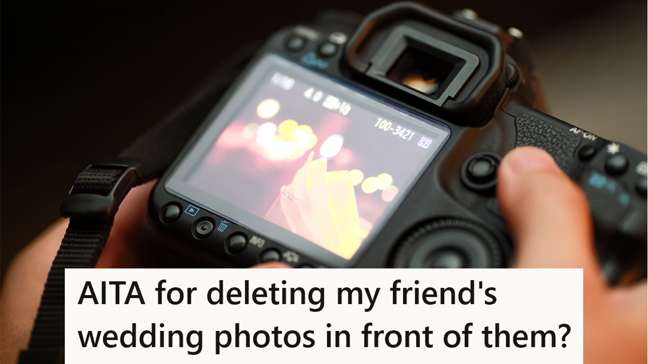 photographer looking at digital image