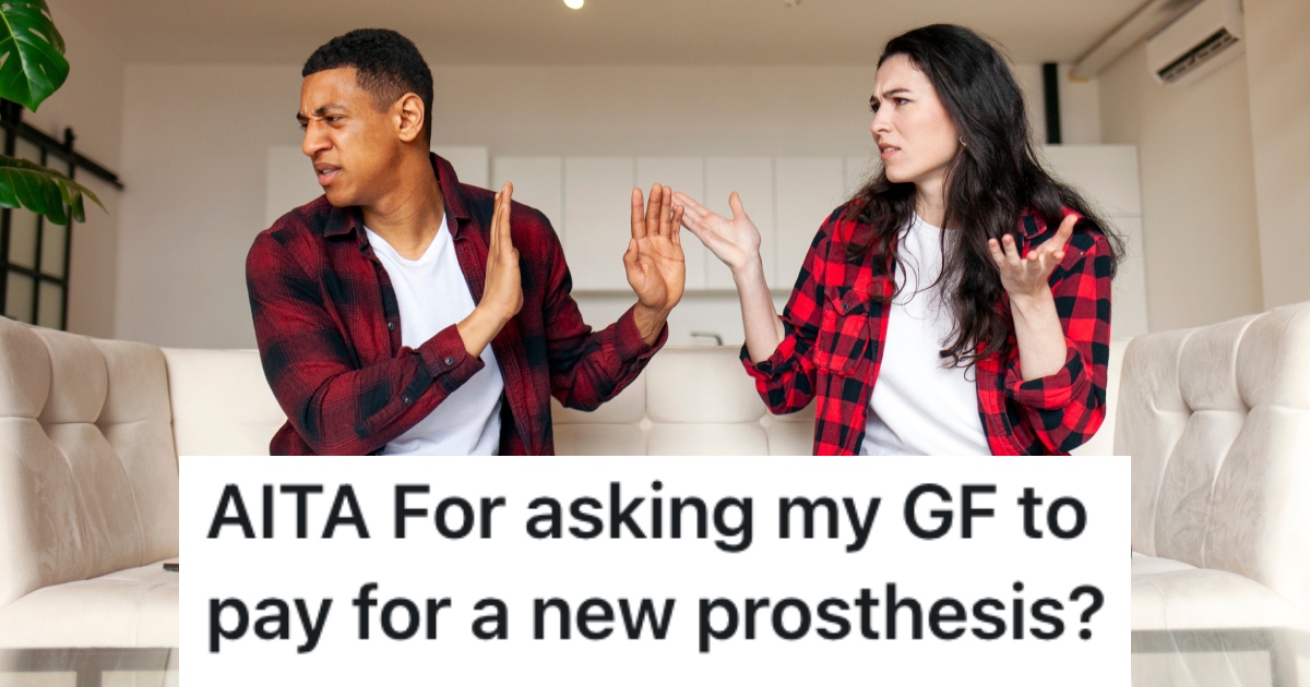 couple fighting on a couch