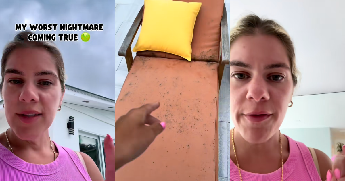 woman talking about her airbnb