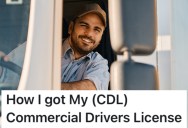 His Boss Wouldn’t Pay For Him To Get A Commercial Drivers License, So He Used Company Overtime To Take The Test Instead
