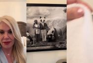 Hotel Room Guest Noticed A Painting So Weird And Creepy She Had To Cover It Up