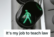 Driver Parked In A Crosswalk And Refused To Move, So One Retail Worker Had To Step In And Things Got Awkward