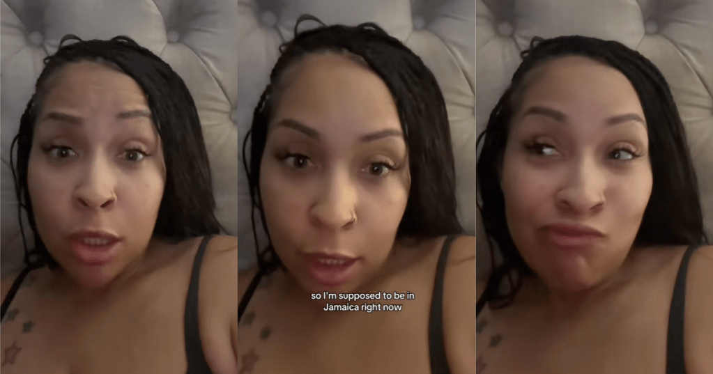 woman talking to a camera