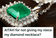 She Refused To Give Her Late Mother’s Diamond Necklace To Her Newborn Niece, So Her Brother Responded By Giving Her The Silent Treatment