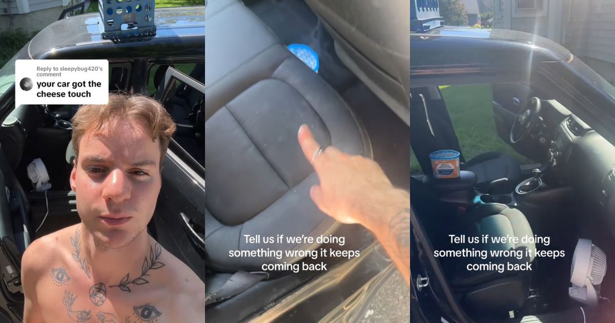 @altknowbody with his blue cheese infested car