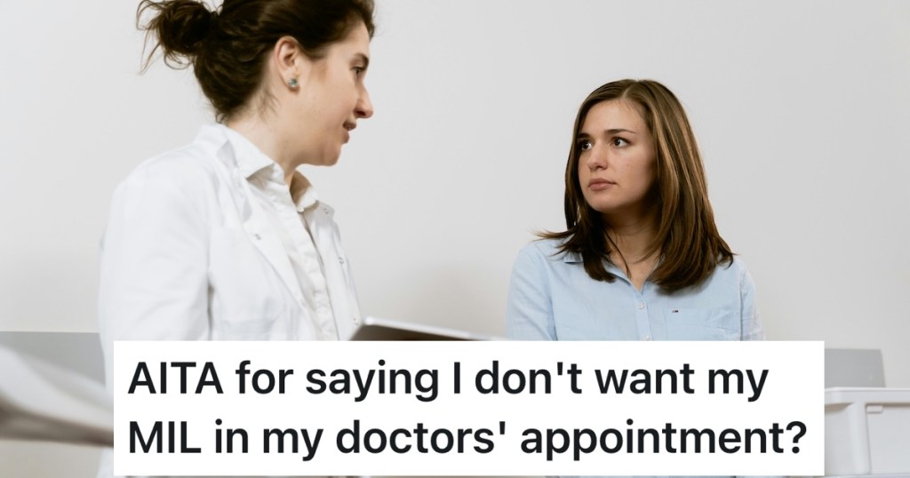 woman at ulrasound appointment