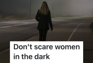 Two Of Her Male Friends Tried To Scare Her When She Was Walking Home At Night, But She Turned The Tables On Them