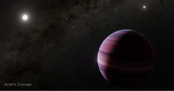 An artist's concept of the planet