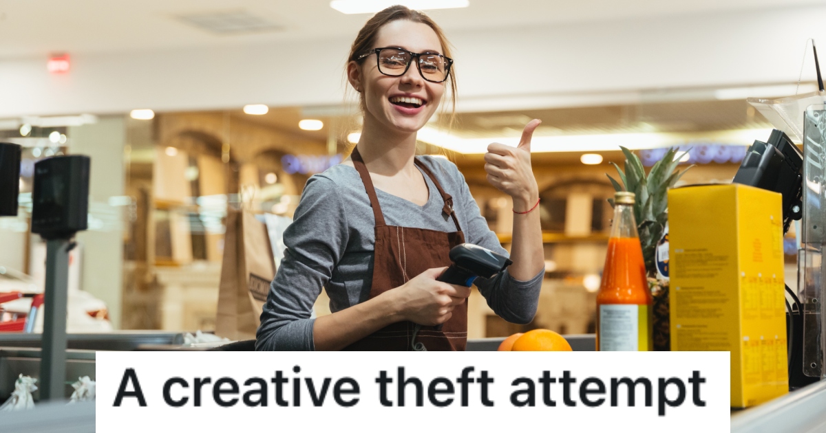 woman in a grocery store